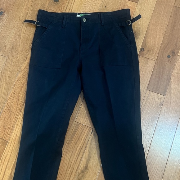 Anthro’s Pilcro,Black Stretch Ankle Pants Adjustable Waist,Excellent Con size 31 - Picture 3 of 12